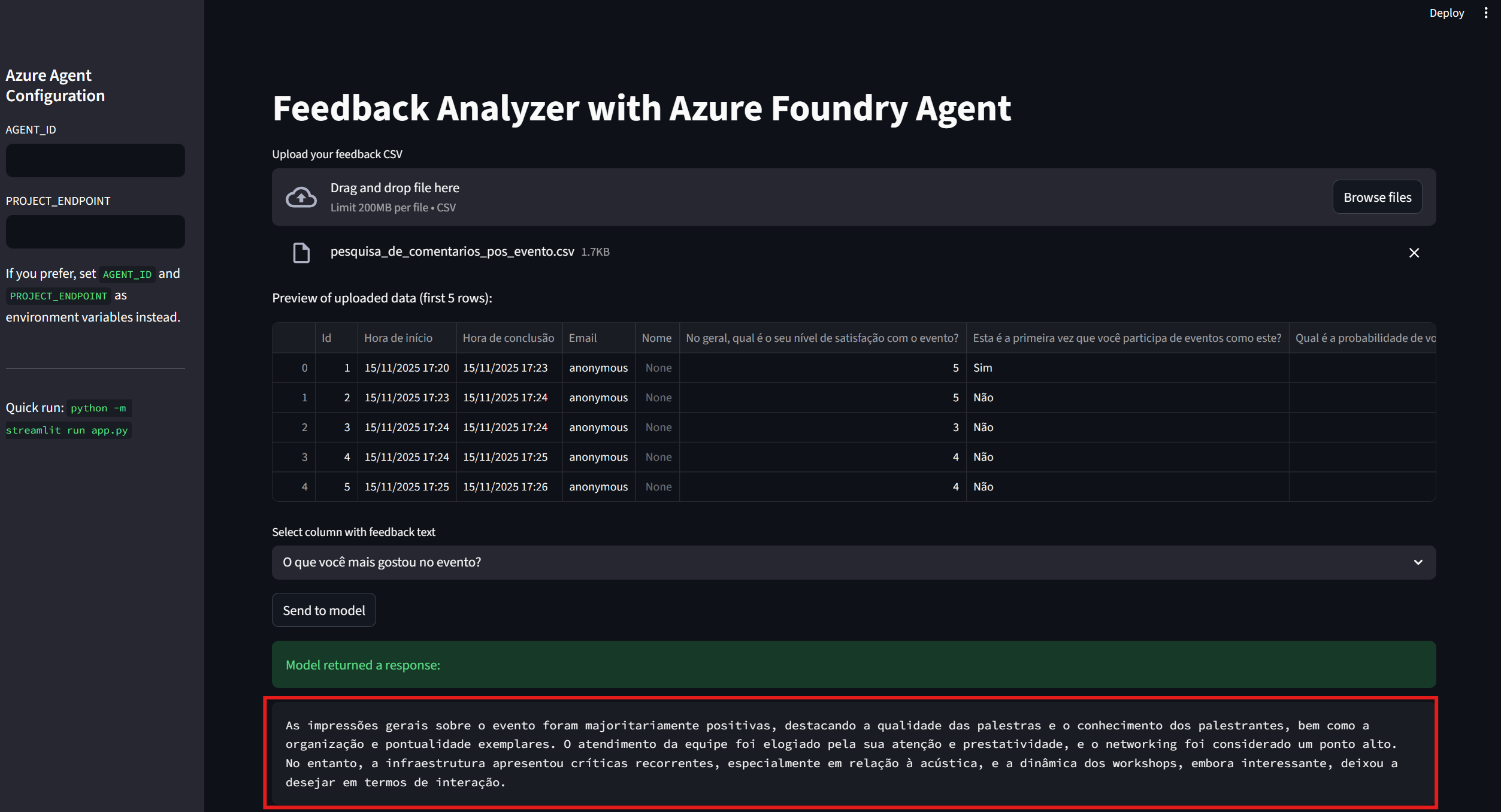 Azure Agent